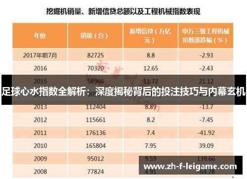 足球心水指数全解析：深度揭秘背后的投注技巧与内幕玄机
